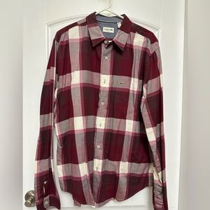 Lacoste Men’s Plaid Shirt